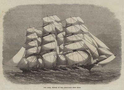The Ariel, Winner of the Ocean-Race from China by Edwin Weedon